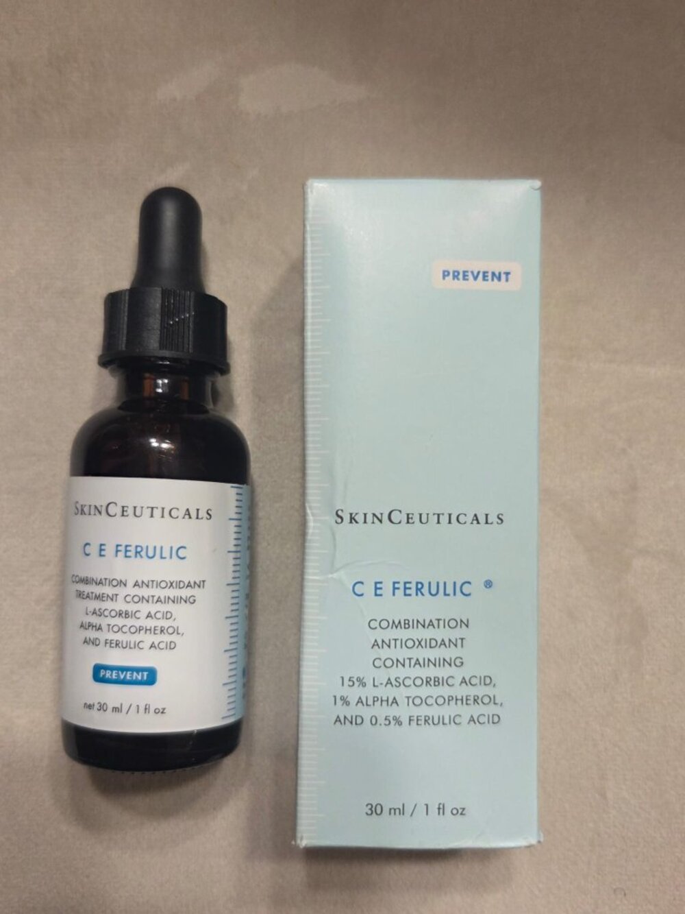 SkinCeuticals C E Ferulic 15% Vitamin C Antioxidant Serum 1oz 30ml New
